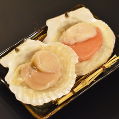 ・殻付きホタテ