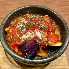 石焼きトマト麻婆　ボルケーノライス