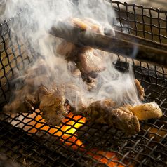 丁寧に炭火で焼き上げています！