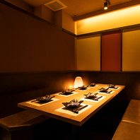 総席数《100席》完全個室完備！各種宴会におすすめ！