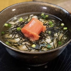 明太子お茶漬け