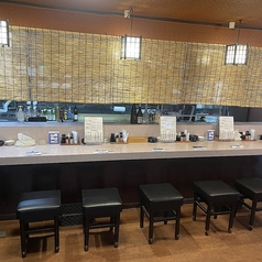 カウンター席ございます◎