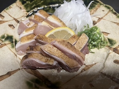 炙り鶏刺し