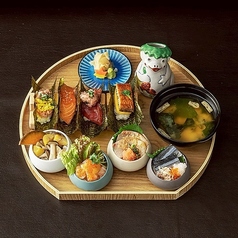 ★秋冬限定★おちょこ丼と手巻きランチセット