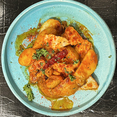 タコとじゃが芋のガリシア風