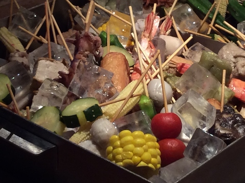 和さび夏の名物かき氷おでん。7月13日スタート！