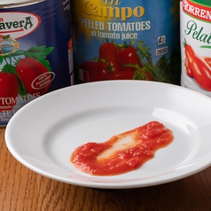 4種のイタリア産トマトを独自にブレンド。の写真