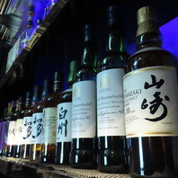 数多くのお酒を取り揃えております。
