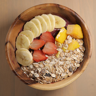 アサイーやフレンチトーストなどカフェ利用も☆