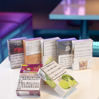 8つのフレーバーから選べるシーシャスタイル