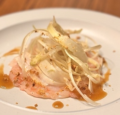 甘海老のカルパッチョ