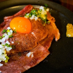 日本一大きな肉寿司！黒毛和牛のリブロースの炭火焼きしゃぶ