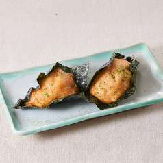 明太子入り山芋磯辺揚