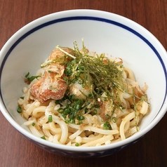 薬味たっぷりぶっかけポン酢うどん