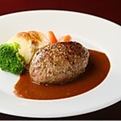 BRIOのハンバーグ 炭火焼き デミグラスソース
