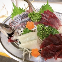 和食店あがりの店主が提供♪鮮魚のお造り盛り合わせ！
