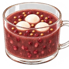 白玉ぜんざい