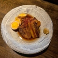 料理メニュー写真&nbsp;らふてぃソーキと卵煮