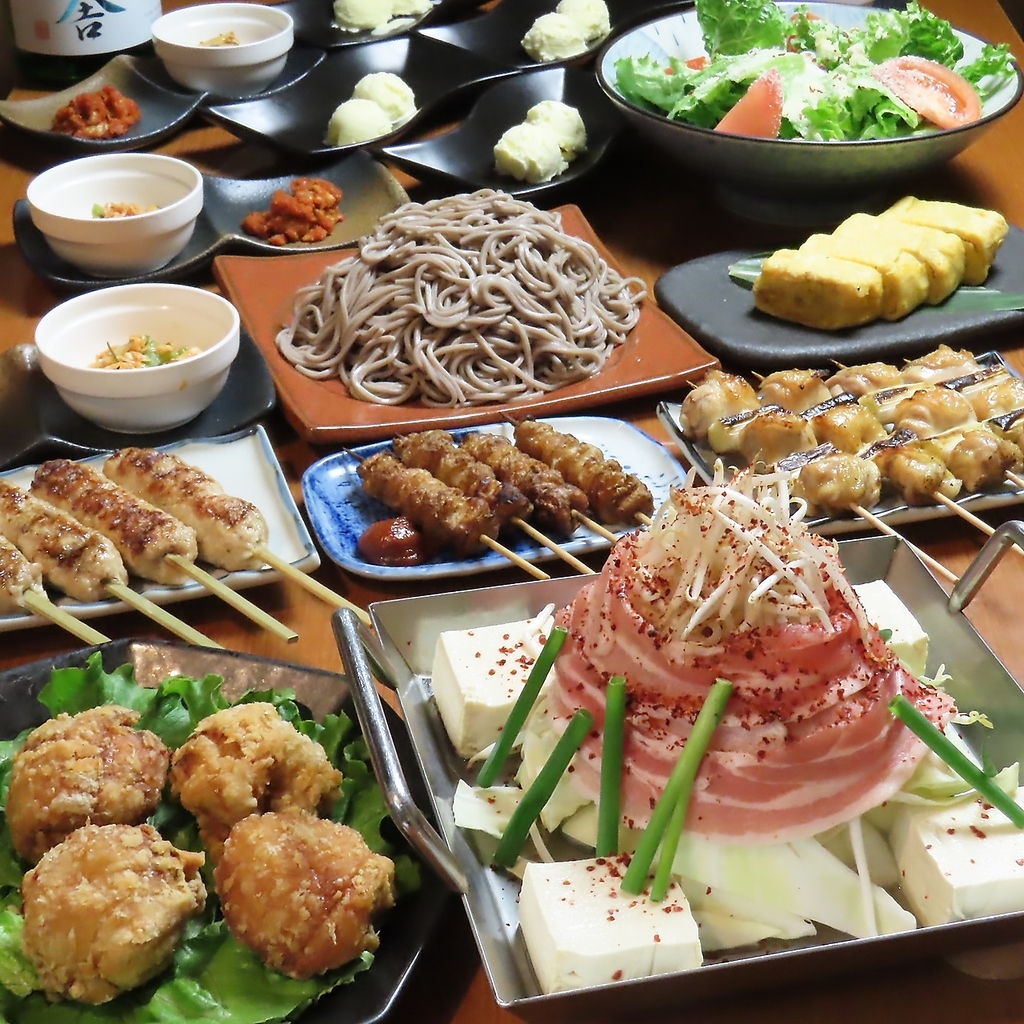 飲み放題付きコースは多数のプランをご用意しております！食べて飲んで楽しいひと時をお過ごしあれ♪