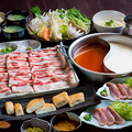 料理メニュー写真&nbsp;しゃぶしゃぶ　特上黒豚コース