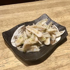 やげんなんこつねぎ塩炒め