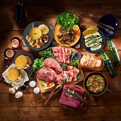 PREMIERE YOKOHAMAの庭 空と大地の恵みとBBQのコース写真