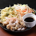 料理メニュー写真&nbsp;オタフクソース海鮮焼きそば/塩だれ海鮮焼きそば