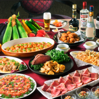 和・洋・中、30種の本格料理が競演。