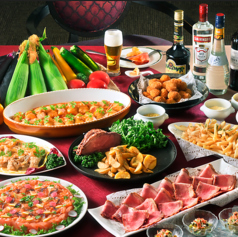 和・洋・中、30種の本格料理が競演。