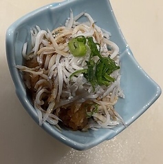 釜揚げしらすと鬼おろし