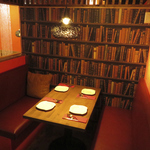 ゆったり落ち着ける個室付き★席のみのお客様もゆっくりと楽しむことが可能です。