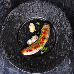 粗挽き生サルシッチャのグリル