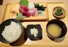 中トロとマグロのお造り定食