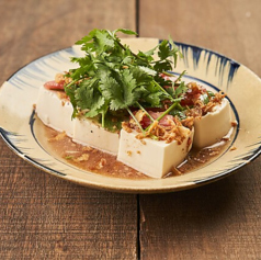 パクチートマト豆腐