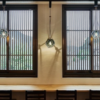 自然の温もりに包まれる和モダン空間