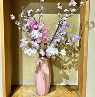 週替わりで愛でる、花のしつらえ。