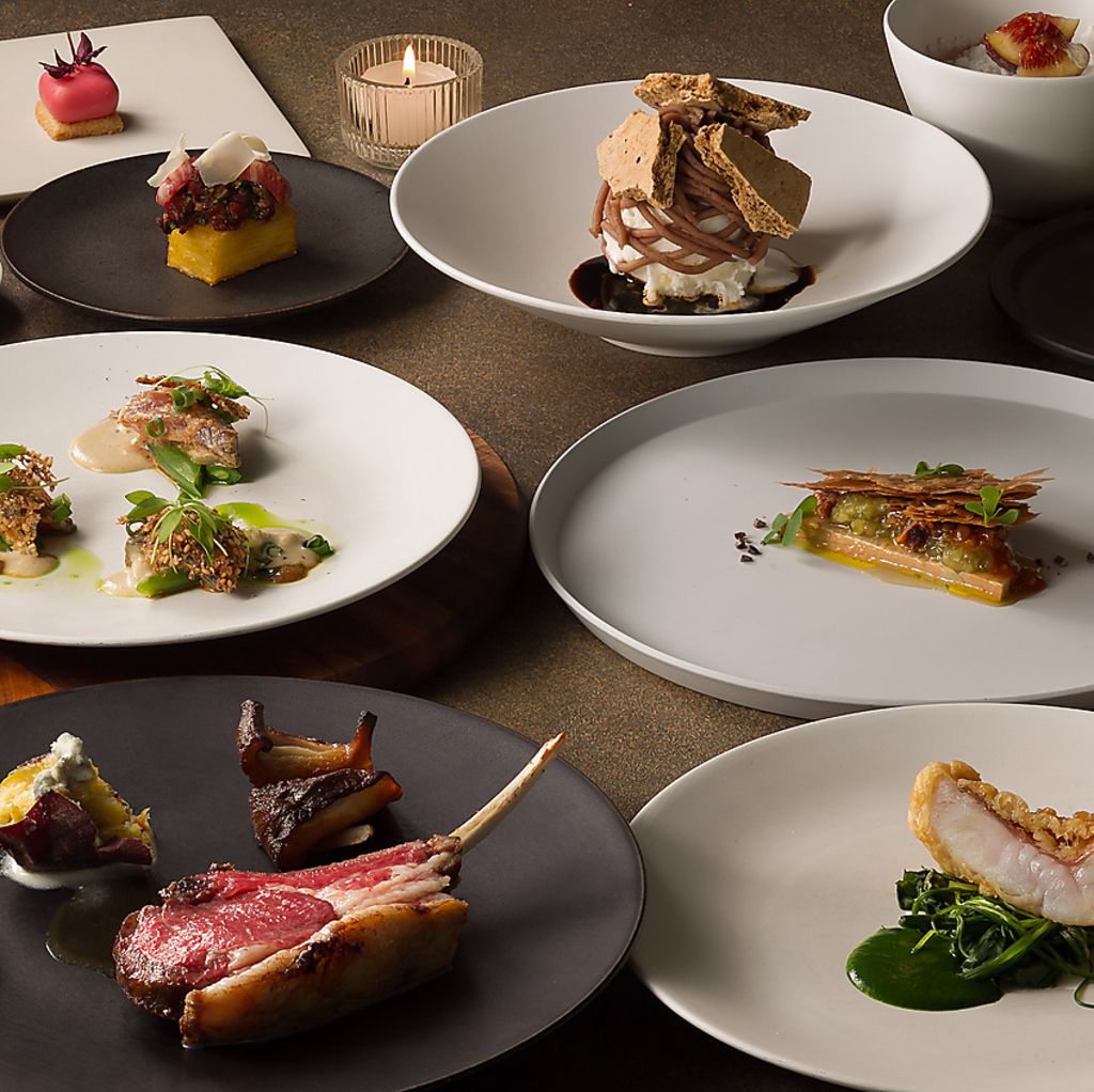 【おすすめ】”Kyushu Premium” コース　新メニュー 「九州の美味いものをフレンチに」