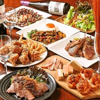 飲み放題付コースご用意！各種ご宴会にご利用ください