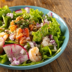 エビとツナの彩りサラダ