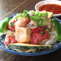 料理メニュー写真&nbsp;【大人気！】ホルモン盛(野菜付)