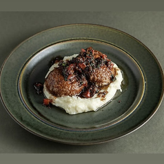 ジャンボマッシュルームムニエル 焦がしバター&バルサミコ