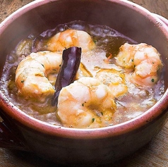 海老のアヒージョ（パン付）