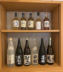 焼酎・日本酒・ウイスキーあります