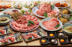 広島焼肉 肉屋 のぶすけのコース写真