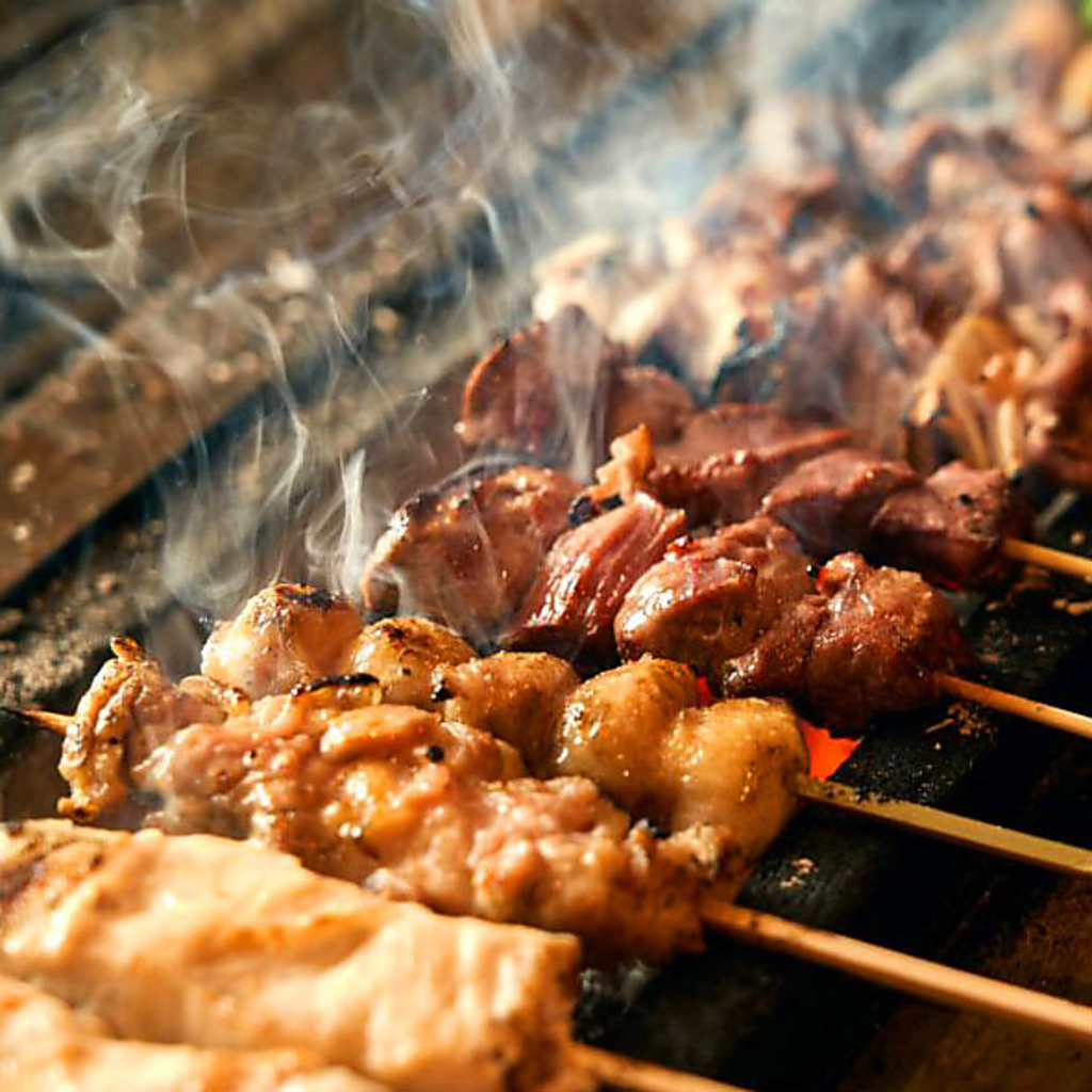 本格派の串焼きは匠の絶妙な焼き加減でご提供♪