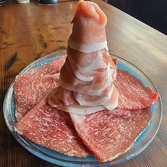 石垣牛・あぐー豚 相盛りコース