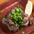 料理メニュー写真&nbsp;地鶏黒焼き