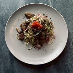 きのこの和風ペペロンチーノ