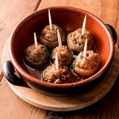 マッシュルームの詰め物焼き セゴビア風