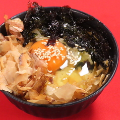 焼き鳥にトロッと卵黄丼